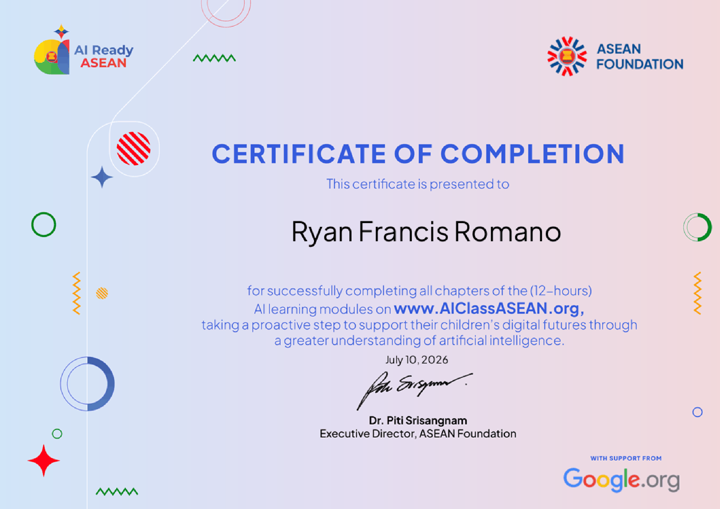 AI Class ASEAN