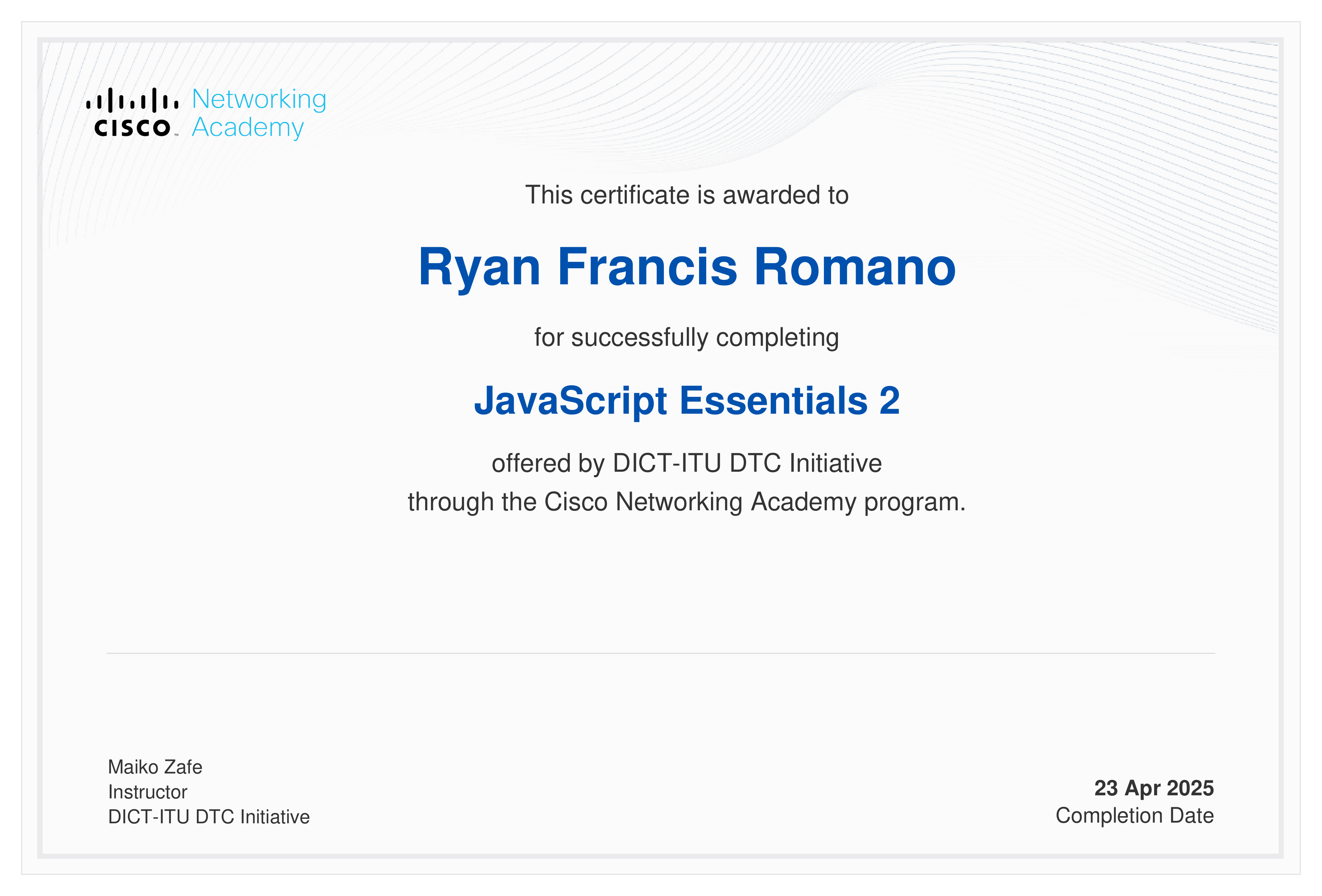 JavaScript Essentials 2