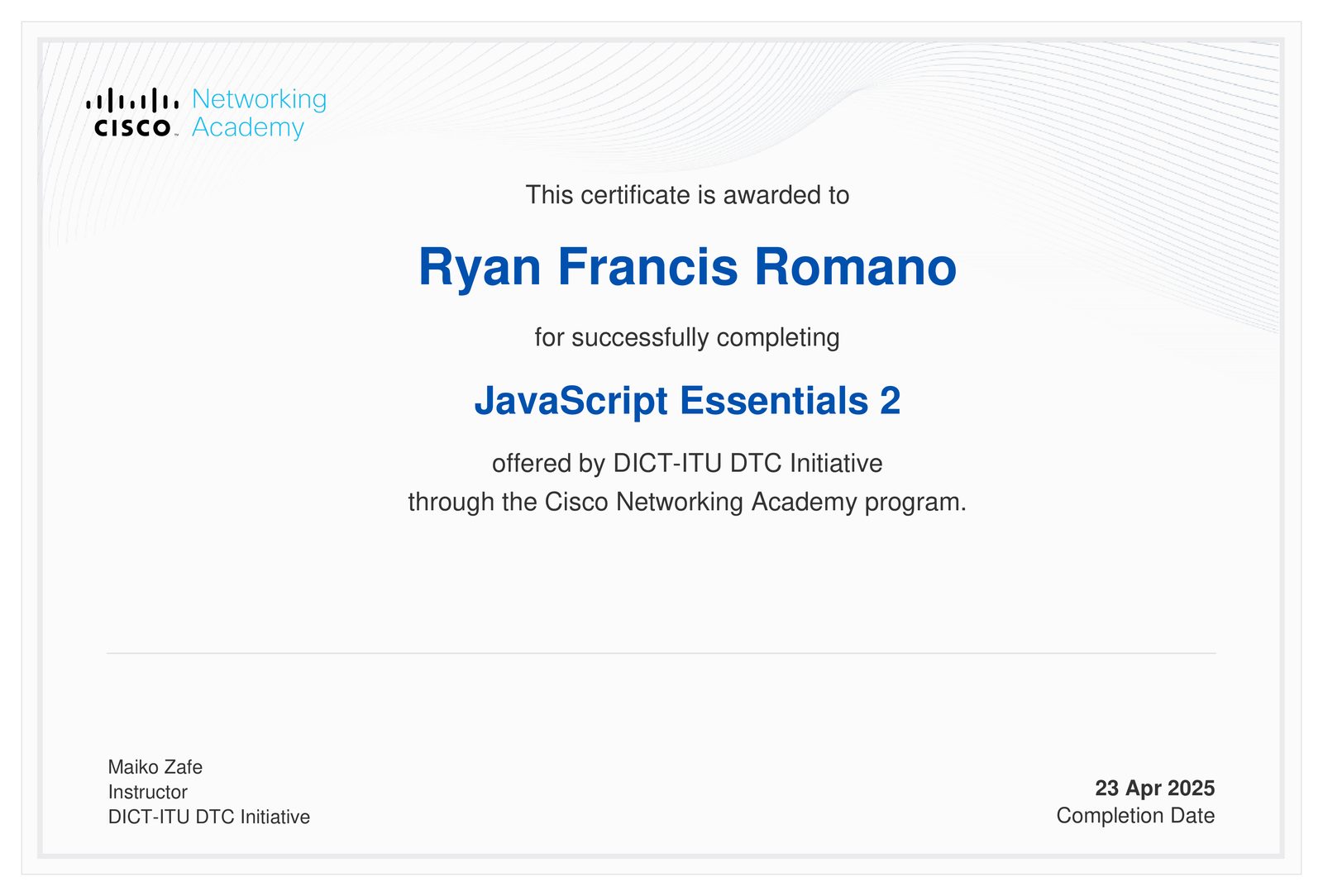JavaScript Essentials 2